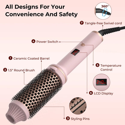 Brosse électrique Lumihair.