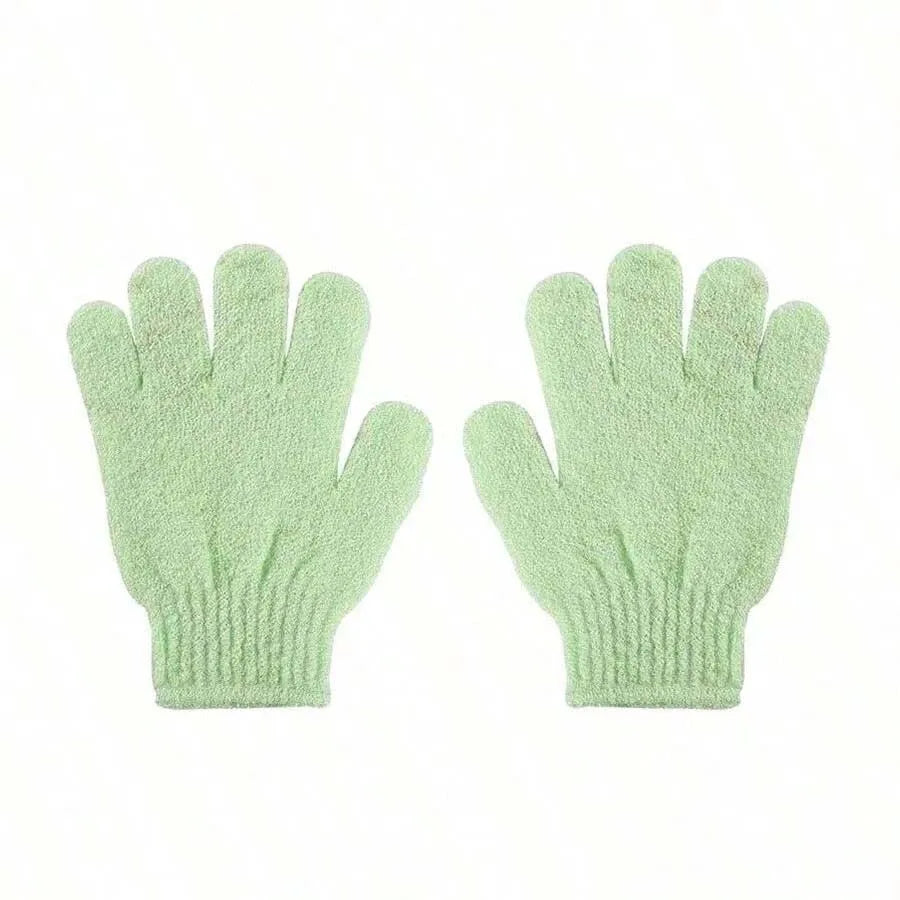 2pcs/6pcs/12pcs Reversible Exfoliating Shower Gloves, Body Scrub Gloves, ,Cleansing Tools Bath Towel Bath Products Back Scrub