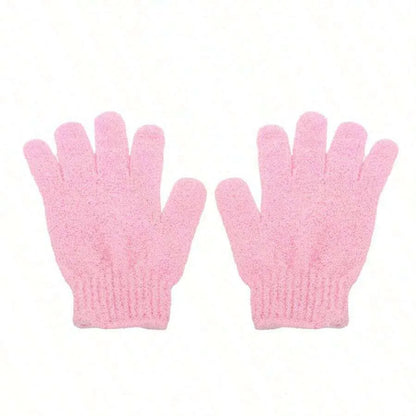 2pcs/6pcs/12pcs Reversible Exfoliating Shower Gloves, Body Scrub Gloves, ,Cleansing Tools Bath Towel Bath Products Back Scrub